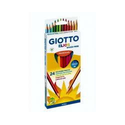Ξυλομπογιές Giotto Τριγωνικές 24 Χρωμάτων (275900)