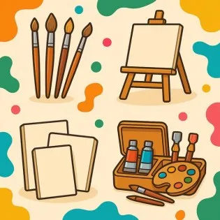 Αξεσουάρ Ζωγραφικής 