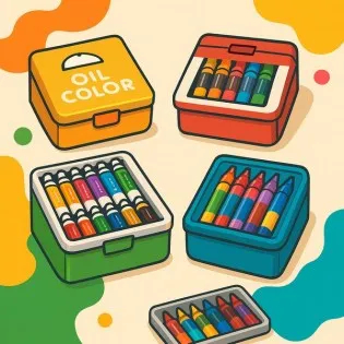 Κηρομπογιές - Λαδοπαστέλ 