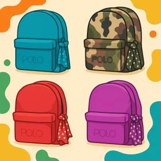 Τσάντες POLO με Μαντήλι Double 