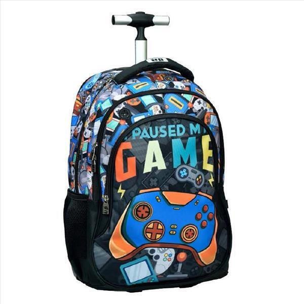 Game Τσάντα Δημοτικού Τρόλεϊ Back me Up (357-22074) 2024