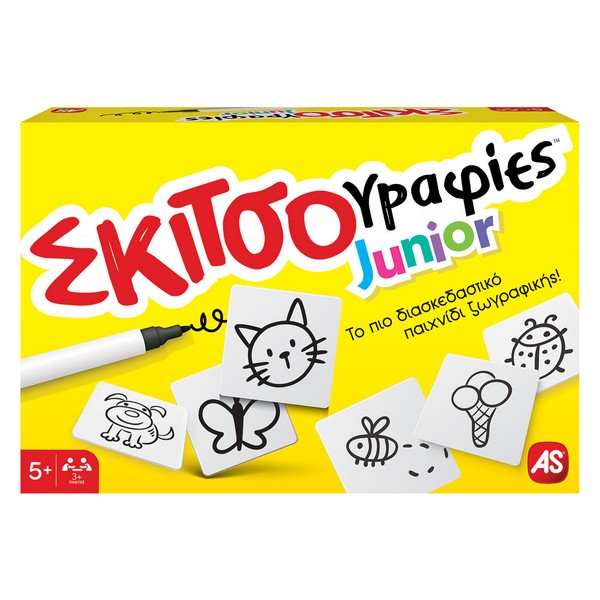 AS COMPANY  Επιτραπέζιο Παιχνίδι Σκιτσογραφίες Junior (1040-21203)