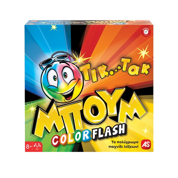 AS COMPANY Επιτραπέζιο Παιχνίδι Τικ Τακ Μπουμ Color Flash (1040-24194)