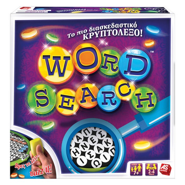 AS COMPANY Επιτραπέζιο Παιχνίδι Wordsearch (1040-20830)
