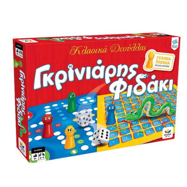 Desyllas Επιτραπέζιο Παιχνίδι Γκρινιάρης–Φιδάκι (100523)