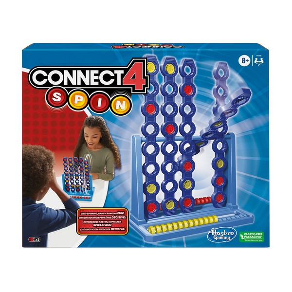 Hasbro Επιτραπέζιο Παιχνίδι Connect 4 Spin (F5750)