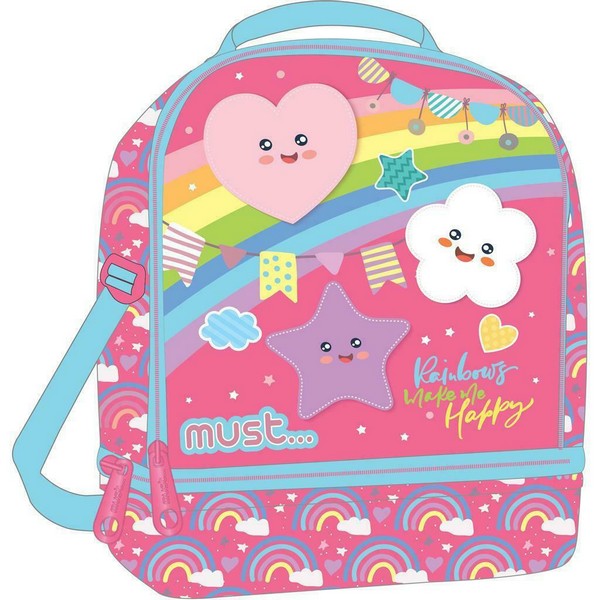 ΤΣΑΝΤΑΚΙ ΦΑΓΗΤΟΥ ΙΣΟΘΕΡΜΙΚΟ MUST RAINBOW (584717)