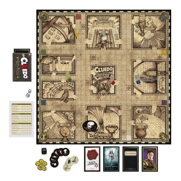 Hasbro Επιτραπέζιο Παιχνίδι Cluedo Cluedo Harry Potter (F1240)