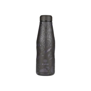 Estia Θερμός Travel Flask Save The Aegean 500ml Noir Echo (01-22044)