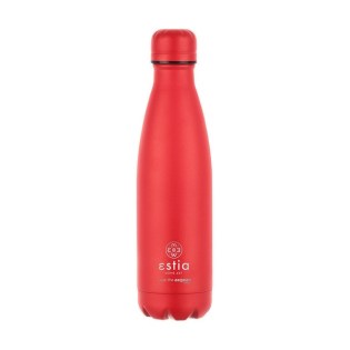 Estia Θερμός Flask Lite Save the Aegean 500ml Scarlet Red (01-18054)