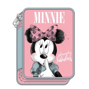 Κασετίνα Δημοτικού Gim με Δύο Θήκες Γεμάτη Minnie Fabulous (340-46100)