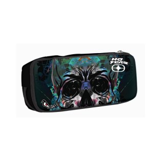 Σχολική Κασετίνα Οβάλ Back Me Up No Fear Glass Skull (347-81141)