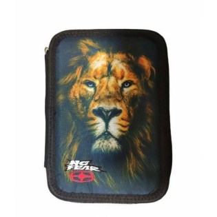 Afrika Lion Κασετίνα No Fear Διπλή Γεμάτη (348-00100)