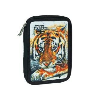 No Fear Κασετίνα Asia Tiger Διπλή Γεμάτη (348-05100)