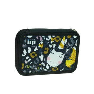 Princess Unicorn Κασετίνα Back me Up Διπλή Γεμάτη (357-08100)