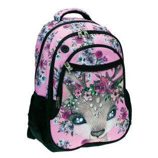 Pink Deer Τσάντα Δημοτικού Back me Up (357-11031) 2023