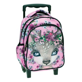 Deer Pink Σχολικό Τρόλεϊ Νηπίου Back me Up (357-11072) 2024