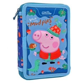 ΚΑΣΕΤΙΝΑ ΔΙΠΛΗ ΓΕΜΑΤΗ MUST 15X5X21 GEORGE PIG MUDPIES (482703)