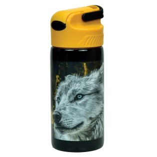 No Fear Ανοξείδωτο Παγούρι 500ml White Wolf (570-49245)