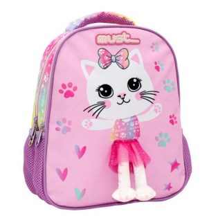 ΣΧΟΛΙΚΗ ΤΣΑΝΤΑ ΠΛΑΤΗΣ ΝΗΠΙΟΥ MUST CHARMY KITTY (584992)