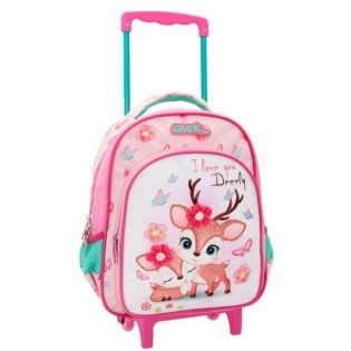 ΣΧΟΛΙΚΗ ΤΣΑΝΤΑ ΤΡΟΛΕΪ ΝΗΠΙΟΥ MUST  I LOVE DEERLY (584996)