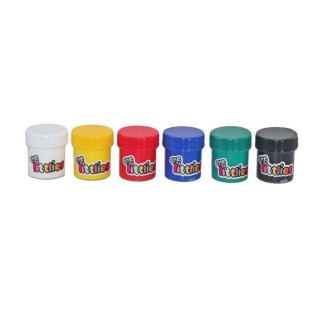 Δακτυλομπογίες The Littlies 20ml 6 Χρώματα (646124)