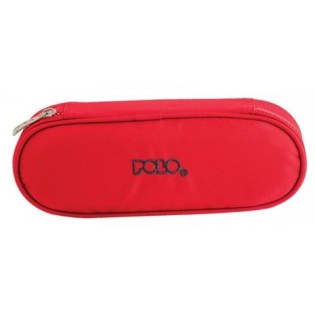 Σχολική POLO Κασετίνα Βox Classic Οβάλ Κόκκινο (937-003-03) 2024