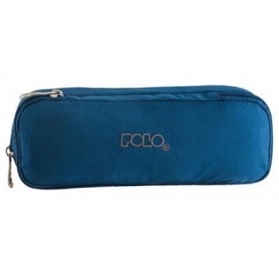 Σχολική POLO Κασετίνα Duo Box Βαρελάκι Σκούρο Μπλε (937-004-05) 2024