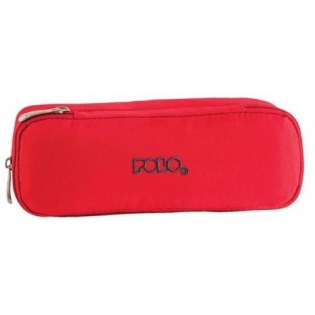 Σχολική POLO Κασετίνα Duo Box Βαρελάκι Κόκκινο  (937-004-03) 2024