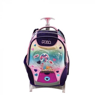 POLO Σχολική Τσάντα Τρόλεϊ Base Free (901-275-8053) 2021
