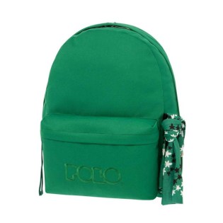 POLO με Μαντήλι Σχολική Τσάντα Σμαραγδί Original Κλασική (901-135-6201) 2025