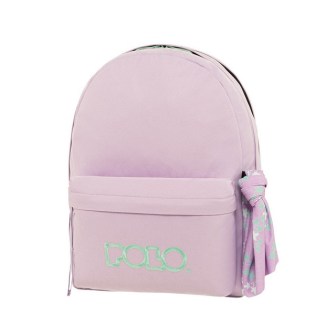 POLO Σχολική Τσάντα Πλάτης Double Scarf Jean Style (901-235-4559) 2024