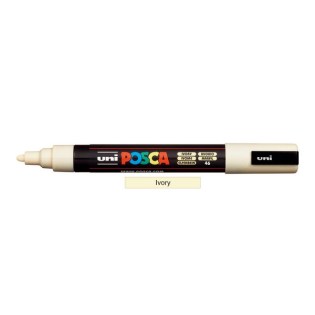 Uni Posca Μαρκαδόρος Ζωγραφικής PC-5M 46 Ivory