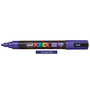 Uni Posca Μαρκαδόρος Ζωγραφικής PC-5M 10 Prussian Blue