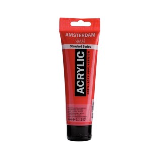 Ακρυλικό Χρώμα Ζωγραφικής TALENS AMSTERDAM 20ML TRANSP.RED MED 317 (17043170)
