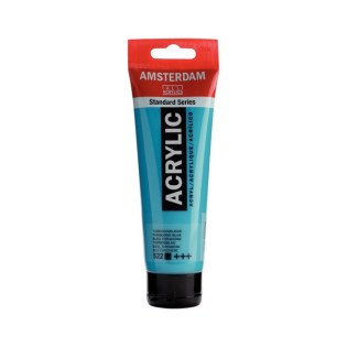 Ακρυλικό Χρώμα Ζωγραφικής TALENS AMSTERDAM 20ML TURQ.BLUE 522 (17045220)