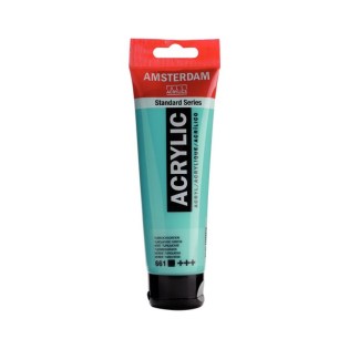 Ακρυλικό Χρώμα Ζωγραφικής TALENS AMSTERDAM 20ML TURQ.GREEN 661 (17046610)