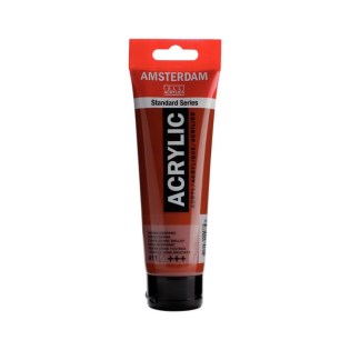 Ακρυλικό Χρώμα Ζωγραφικής TALENS AMSTERDAM 20ML BURNT SIENNA 411 (17044110)