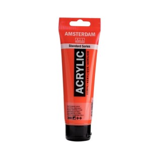 Ακρυλικό Χρώμα Ζωγραφικής TALENS AMSTERDAM 20ML NAPH.RED LT 398  (17043980)