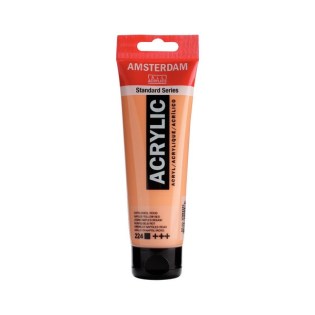 Ακρυλικό Χρώμα Ζωγραφικής TALENS AMSTERDAM 20ML NAPL.YLW RED 224 (17042240)