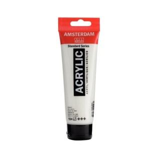 Ακρυλικό Χρώμα Ζωγραφικής TALENS AMSTERDAM 20ML ZINC WHITE 104 (17041040)