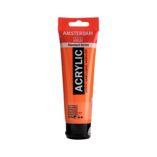 Ακρυλικό Χρώμα Ζωγραφικής TALENS AMSTERDAM 20ML AZO ORANGE 276 (17042760)