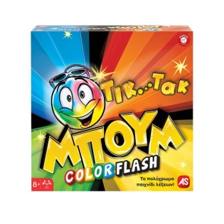 AS COMPANY Επιτραπέζιο Παιχνίδι Τικ Τακ Μπουμ Color Flash (1040-24194)