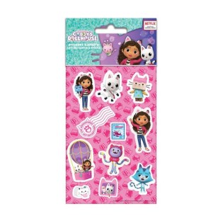 Αυτοκόλλητα Gabby's Dollhouse 8x12 5 Φύλλα Must (574075)