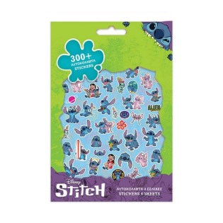 Αυτοκόλλητα Stitch 300τμχ Μπλοκ 14.5x21.5cm Must (564546)