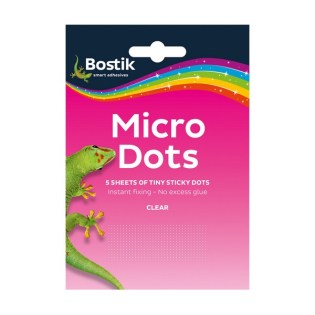 BOSTIK Μicro Dots 5 φύλλα ΜΙΚΡΟΣΚΟΠΙΚΕΣ ΚΟΥΚΊΔΕΣ ΔΙΑΦ.ΣΥΓΚΟΛΛΗΤΙΚΟΥ ΔΙΠΛ.ΟΨΗΣ (ST30803768)