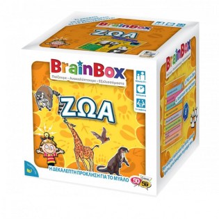 BRAINBOX Επιτραπέζιο Παιχνίδι Ζώα (93002)