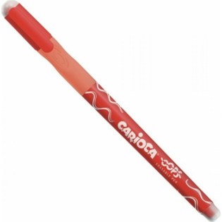 Carioca Oops Στυλό Ballpoint Erasable 0.7mm Red (43039-03)
