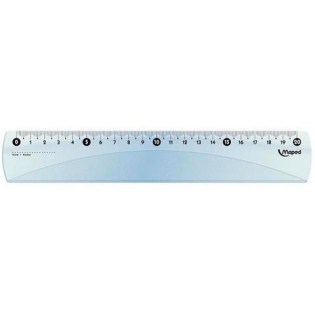 Χάρακας Maped Cristal 146 Διαφανής 20cm (146112)