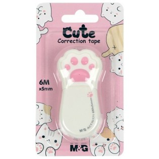 Διορθωτική Ταινία M&G Cute Paw 5mmx6m (ATC75171)